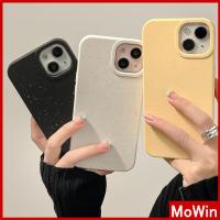 Mowin - เข้ากันได้สำหรับ เคสไอโฟน เคสไอโฟน11 เคส เป็นมิตรกับสิ่งแวดล้อมฟางข้าวสาลีเคสโทรศัพท์ นุ่มกันกระแทกป้องกันเรียบง่ายสีทึบ