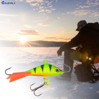 Crazyfly การตกปลาในฤดูหนาวขนาดเล็ก5.3ซม./7ก. อุปกรณ์ตกปลาน้ำแข็งเรืองแสง Crappie Jig สำหรับ Walleye Perch Bluegill