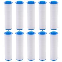 10Pcs Replacement Shower Filter for Hard Water - High Output Shower Water Filter to Remove Chlorine and Fluoride