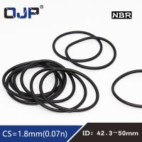 【hot】☜☾™  20PCS/lot Rubber NBR O-Ring 1.8mm Thickness ID42.3/43.7/45/46.2/47.5/48.7/50mm Nitrile O Gasket Rings