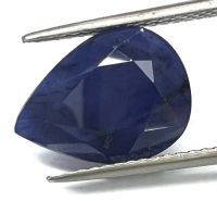 พลอยไพลิน พลอยเเท้. Natural Blue Sapphire | 7.47 การัต(cts) | 14.90X10.90mm | 600฿