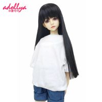 Adollya BJD เสื้อผ้าตุ๊กตาผ้าฝ้ายแขนสามส่วนสำหรับตุ๊กตาเสื้อผ้าเสื้อผ้าลำลองสีพื้นสำหรับ1/3 1/4 1/6ตุ๊กตา