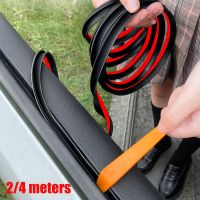 【cw】 2/4 meter Car Insulation Strips Rubber Sticker Weatherstrip Window Filler Cover Sealant Protector Automotive Accessories 【hot】