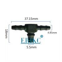 หัวจ่ายน้ำมันหัวฉีด Bosch T Type ท่อข้อต่อไหลย้อนกลับชนิด T และ L สำหรับหัวฉีดดีเซลเดนโซ่ Bosch ท่อท่อเชื่อมท่อน้ำมันเชื้อเพลิงถอดเซ็นเซอร์ออกซิเจน