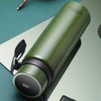 【YF】℗■✼  600/1000ml 304 Thermal Flask Temperature Display Large Capacity Insulated for Camping