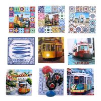 Portugal Fridge Magnet Tourism Souvenir 3D Resin Lisboa Magnetic Refrigerator Sticker Home Decoration Accessories Gift Ideas