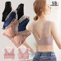 [ส่งเร็วพิเศษ!] [ Shippingbra ] LB-1931 บราผ้าคอนตอน สายลูกไม้ ชุดชั้นในผู้หญิง