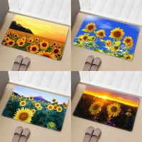 Sunflower Pattern Living Room Rug Floor Mat Rug Home Cute Rug Bathroom Kitchen Prayer Bathroom Mat Can Be Customized Yoga Mats