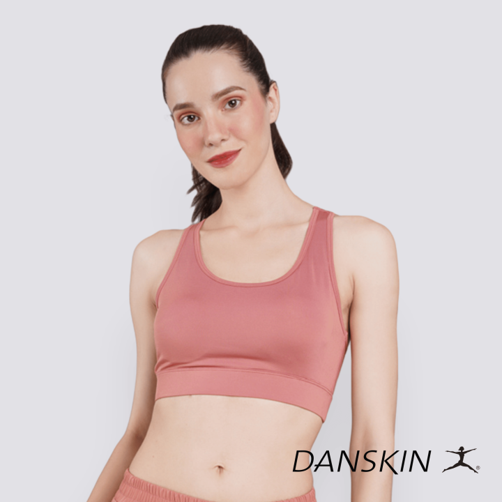 danskin front close sports bra