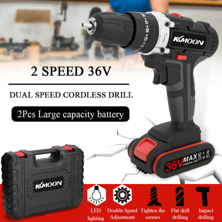 36v-cordless-electric-drill-screwdriver-impact-drill-high-power-wireless-rechargeable-hand-drill-brush-motor-home-diy-power-tool