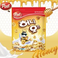 ซีเรียลธัญพืชเกาหลี ผสมน้ำผึ้ง post honey o s 480g 허니 오 즈 from korea