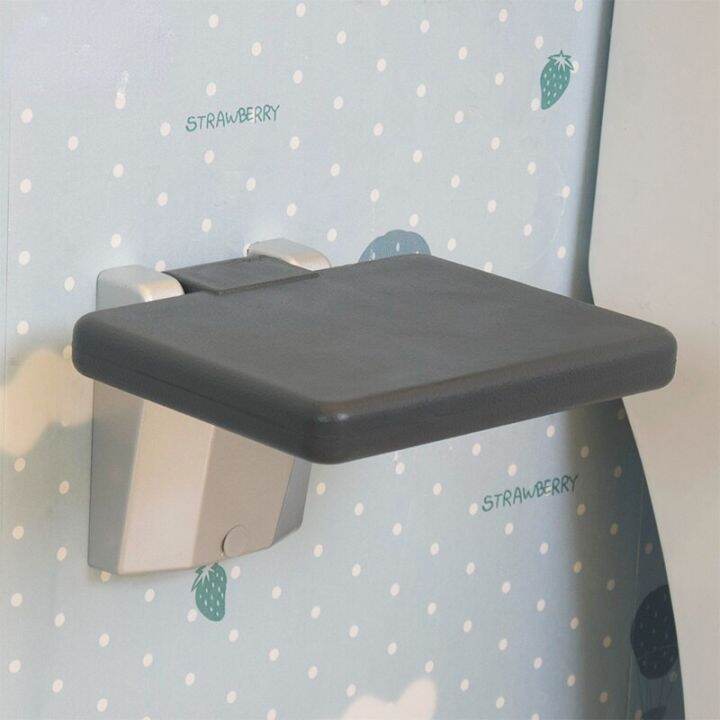 Elderly Wall Mounted Shower Seats Folding Safety Bathroom Relaxing