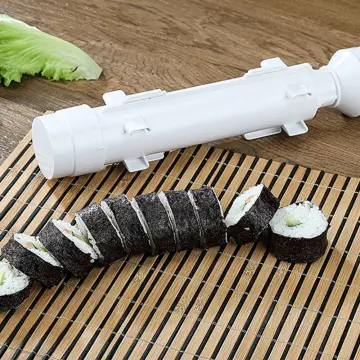 10Pcs Practical DIY Sushi Making Kit Rice Roller Mold Set for Beginners  Kitchen Tools