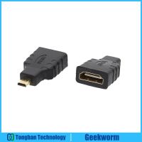 อะแดปเตอร์ตัวผู้สำหรับหัวต่อตัวเมีย Pi Raspberry Converter หัวแปลงสัญญาณ HDMI 4(2ชิ้น/ล็อต) เป็น Raspberry HDMI 4อุปกรณ์คอมพิวเตอร์