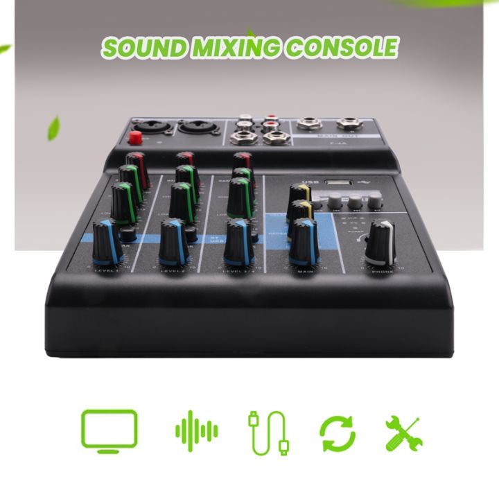 portable-audio-mixer-professional-4-channel-bluetooth-mixer-dj-console-with-reverb-effect-for-karaoke-usb-live-stage-ktv