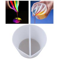 Blesiya Split Cup Paint Pouring Supplies for Fluid Art Tree Clay Jewelry Making