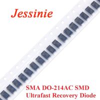 100pcs SMA DO 214AC SMD Ultrafast Recovery Rectifier Diode US1D US1J US1M US2M ES2M US1G US2D US2G Diodes