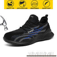 รองเท้านิรภัยสำหรับผู้ชาย Steel Toe Women Steel Bottom Sport Ork Boots Puncture-Proof Indestructible Sneakers