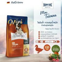 Happy Dog Mini Toscana มินิ ทอสคาน่า อาหารสุนัข พันธุ์เล็ก สุนัขทำหมัน อ้วนและอายุมาก 1kg.