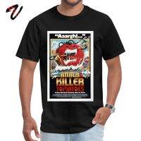 Plain Attack of The Killer Tomatoes. Greece Sleeve T-shirts VALENTINE DAY Crew Neck SS Tees for Men Tee Shirt Party