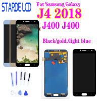 สำหรับ SM-J400MDS จอแอลซีดีทัชสกรีนดิจิไทเซอร์ Samsung Galaxy J4 2018 J400 J400F LCD Paparan J400F DS Penggantian Skrin Paparan