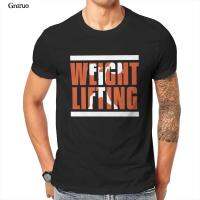 Weightlifting Unisex Cotton T-Shirt Games Gothic Summer Hiphop Tees 103240 【Size S-4XL-5XL-6XL】