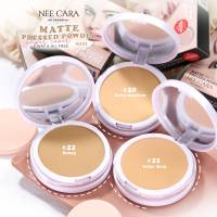 ืN333 NEECARA MATTE PRESSED POWDER นีคาร่า บี คัลเลอร์ฟูล แมท เพรส พาวเดอร์ แป้งทูเวย์ เนื้อแมทท์ สูตรปกปิด ติดทนนาน