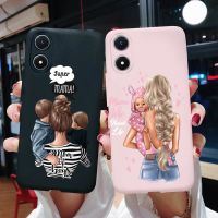 {Taoyitao Case} เคส Vivo Y02s 4G ปลอกซิลิโคนแบบนุ่มสำหรับเด็กผู้หญิงทารกคุณแม่สุดๆสำหรับ Vivo Y16 Y22s Y35โทรศัพท์ Y75 Y 02S 2022เคสตุ้งติ้งโทรศัพท์