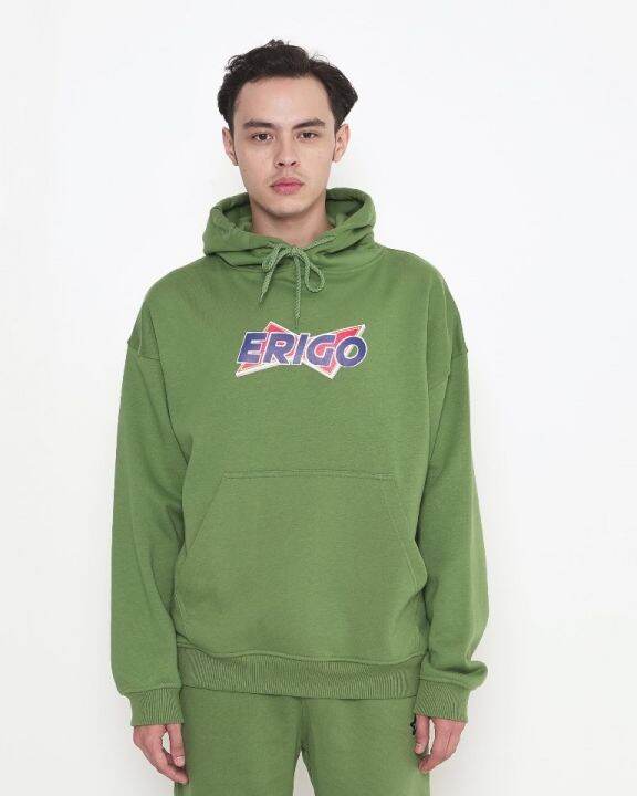 Erigo Hoodie Erigo Deluxe Green Unisex Lazada Indonesia