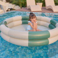 87120Cm Baby Floate สระว่ายน้ำ Inflatable ของเล่นกลางแจ้ง Paddling Pool ทารกเด็กรอบสระว่ายน้ำ Bath สระว่ายน้ำแหวนว่ายน้ำ