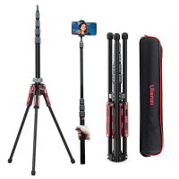 Ulanzi MT-49น้ำหนักเบาคาร์บอนไฟเบอร์ขาตั้งกล้องที่ถอดออกได้ Monopod สูงสุด194ซม. ขยายขาตั้งกล้องสำหรับกล้อง DSLR ไฟวิดีโอ