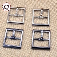 【cw】 New arrived 20pcs/lot 18mm black silver small Square alloy metal shoes bags Belt  Buckles  DIY Accessory Sewing scrapbooking