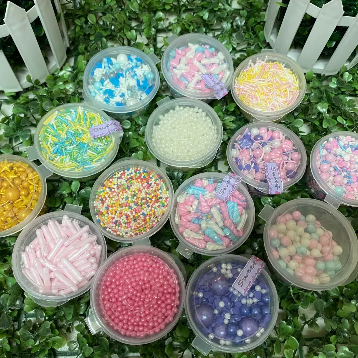 Edible sprinkles for cakes 50grams Lazada PH