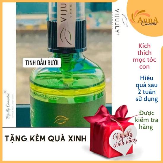 Tinh dầu bưởi vijully xịt bưởi ngăn rụng tóc kích mọc tóc 100ml - ảnh sản phẩm 1