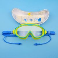 Children Swimming Goggles Kids Swim Goggles Swim Glasses Wide Clear Vision No Leaking Adjustable  with Earplugs Anti Fog Accessories Accessories