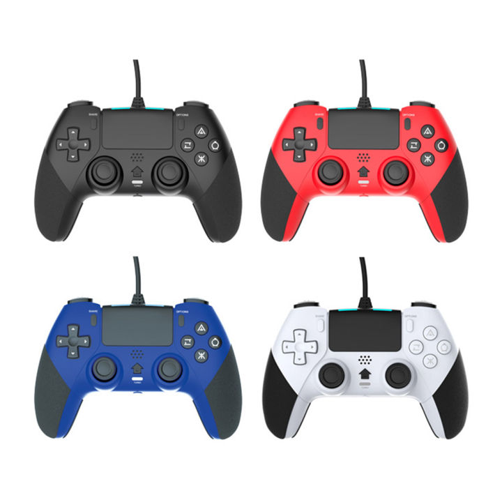 usb-wire-control-gamepad-controller-ใช้งานร่วมกับ-ps4จอยสติ๊ก-gamepads-พร้อมฟังก์ชั่นการสั่นสะเทือน6แกน