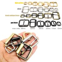 Metal High Quality Thickened Leather Hand Bag Backpack Shoe Strap Belt Web Adjust Roller Pin Buckle Clasp Rectangle Ring Repair