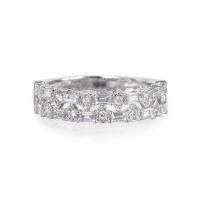 LAVERA Diamond - White Gold Diamond Ring  แหวนประดับเพชร ทองขาว