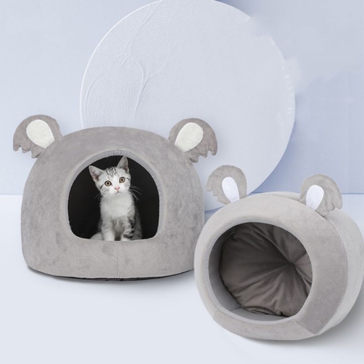 warm-cozy-bed-dog-cat-house-winter-sleeping-bag-portable-indoor-cave-nest