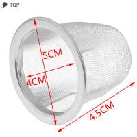 ? TGP แผ่นกรองชาสแตนเลสสตีลชงชากาน้ำชาชาใบเครื่องเทศตัวกรอง