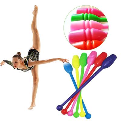 1pc Children Adults Rhythmic Gymnastics Stick Dancing Fitness Sports Equipment E0B4