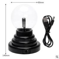 Novelty Magic Crystal Plasma Ball Touch Lamp 3 4 5 6 8 inch LED Night Light Child Nightlight Birthday Christmas Kids Decor Gift