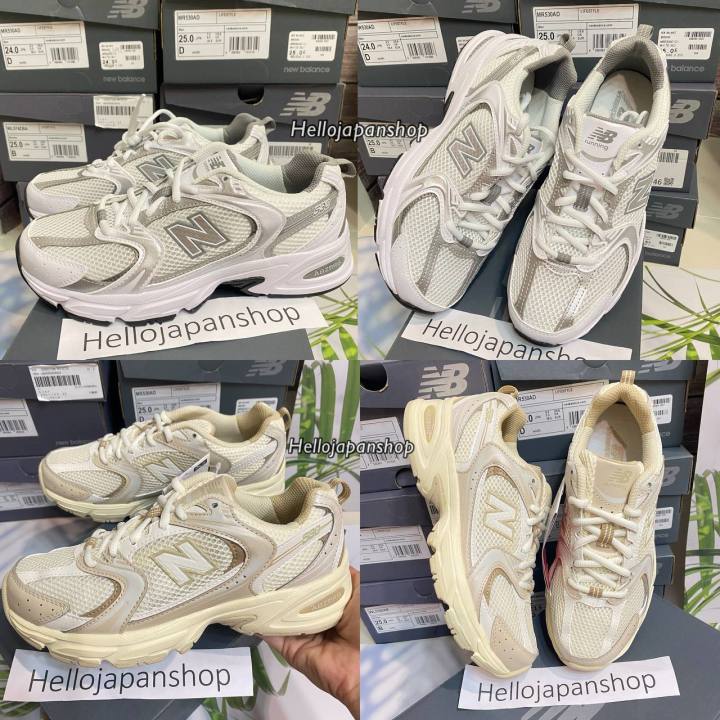 พร้อมส่ง รองเท้า New Balance Mr530Aa สีเบจ // Mr530 Ad Silver รุ่นฮิต ของแท้ ช็อปญี่ปุ่น กล่องครบ ค่า | Lazada.Co.Th