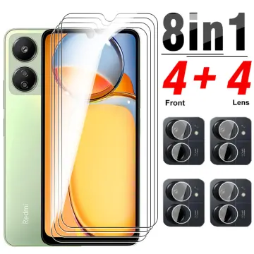 1-5PCS Transparent Tempered Glass For Redmi 12C Screen Protector Redmi Note  13 12 Pro Plus 5G HD Scratch Proof Front Film Redmi 12 C Movil Protector