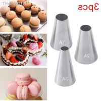 ❆❏■ 1-3PCS Large Size Round Metal Cake Cream Decoration Tip Stainless Steel Piping Icing Nozzle Pastry Tool Baking Tools 1A 2A 3A