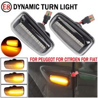 ไฟระบุสัญญาณไฟ Led เครื่องหมายด้านข้างแบบไดนามิกสำหรับ Citroen Berlingo Jump Saxo Xantia Xm Zx Peugeot 106 36 406 806หุ้นส่วนเชี่ยวชาญ