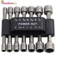 14pcs Torque Wrench Hex Socket Sleeve Head Bits Set 5-12mm Spanner Key Grip