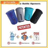 GOTORADE แบบ3-in-1 ที่เปิดขวดแม่เหล็ก มัลติฟังก์ชั่ แบบพกพาได้ แกดเจ็ตบาร์ อุปกรณ์เสริมห้องครัว ที่เปิดโซดาไวน์