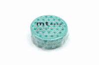 mt masking tape asanoha hisui (MT01D472) / เทปตกแต่งวาชิ ลาย asanoha hisui แบรนด์ mt masking tape ประเทศญี่ปุ่น