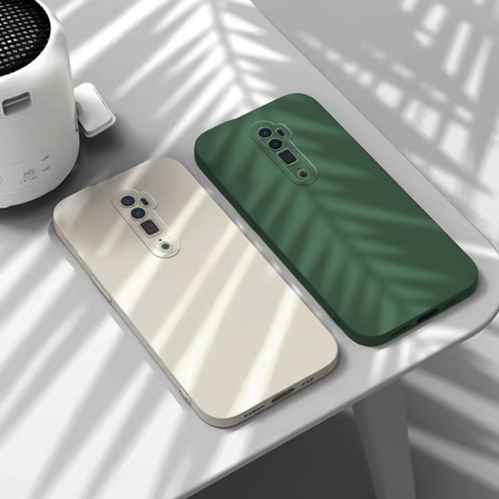 เคสoppo-reno-10x-zoom-square-soft-ซิลิโคนคลุมทั้งหมดกล้องกันกระแทกเคสป้องกันยางฝาหลังเคสโทรศัพท์แบบนุ่มสำหรับช